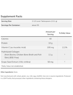 Multi Collagen Protein Types I, II -amp, III Powder 2