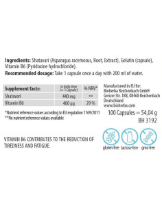 Shatavari Ayurvedic Female Rejuvenator Extract 440 mg 2