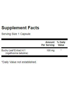 Full Spectrum Buchu Leaf 4:1 Extract 100 mg 2