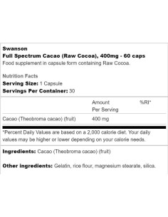 Full Spectrum Cacao 400 mg 2