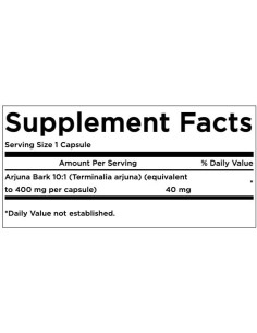 Arjuna Bark Extract 40 mg 2