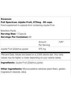 Full Spectrum Jujube Fruit 675 mg 2