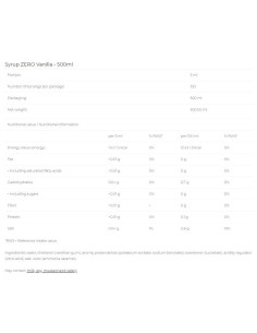 Syrup Zero - Vanilla 2