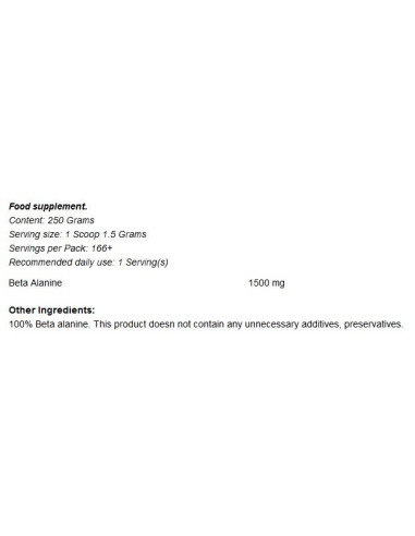 Beta Alanine