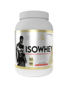 IsoWhey | Whey Protein Isolate with Digestive Enzymes, BCAA -amp, Glutamine