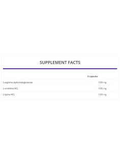AOL 3000 mg / Arginine Ornithine Lysine 2