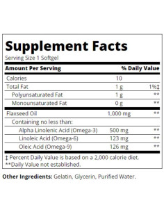 Flaxseed Oil 1000 mg 2