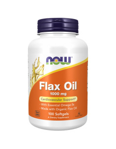 Flax Oil Organic 1000 mg