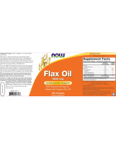 Flax Oil Organic 1000 mg 2