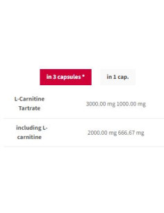 L-Carnitine 3000 Caps 2