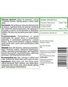 Alpha Lipoic Acid 600 mg 2