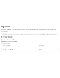 ALA / Alpha Lipoic Acid 590 mg 2