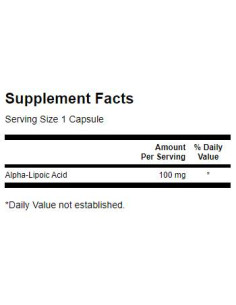Alpha Lipoic Acid 100 mg 2