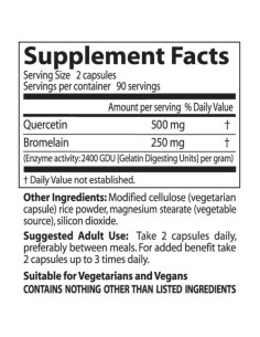 BEST Quercetin Bromelain 2