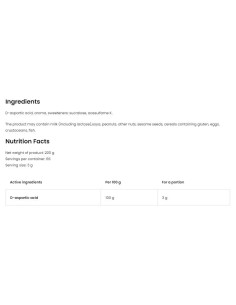 D-Aspartic Acid / DAA Powder 2