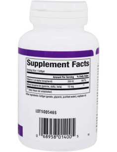 Vitamin E 100 mg / 200 IU D-alpha-Tocopherol 2