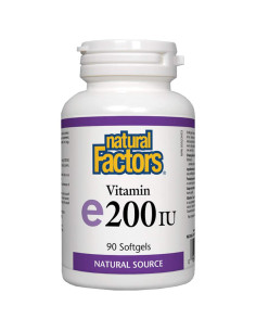 Vitamin E 200 IU Natural Source Tocopherol