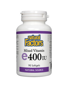 Vitamin E 400 IU · Natural Source 268 mg