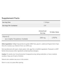 Vitamin E-400 IU D-Alpha 2