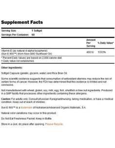 Vitamin Е / Sun-E 400 IU 2