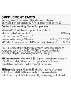 Vitamin E 400 IU | with MCT Oil 2