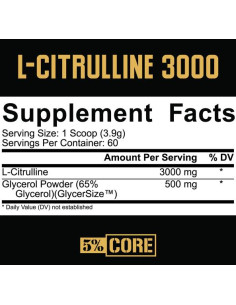 L-Citrulline 3000 | with GlycerSize 2