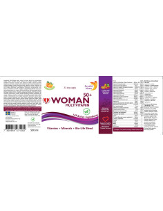 Woman Multivitamin 50+ | Vitamins + Minerals + Bilo-Life Blend 2