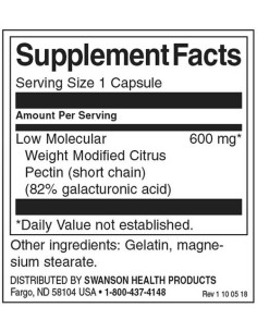 PectiPure Modified Citrus Pectin 600 mg 2