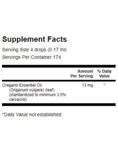 Oil of Oregano Liquid Extract (Alcohol -amp, Sugar Free) 2