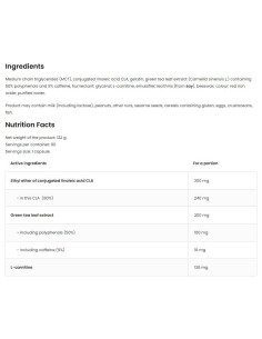 CLA + Green Tea + L-Carnitine 2
