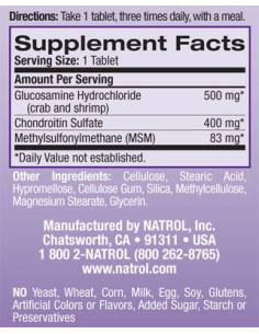 Glucosamine Chondroitin MSM 2