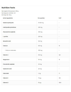 Flex Regen | Collagen + Glucosamine, Chondroitin, MSM, Hyaluronic Acid 2