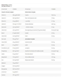 Anabolic Vita Formula | Performance Multivitamins with Antioxidant Complex 2