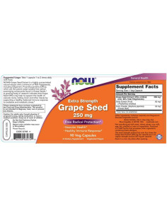 Grape Seed 250 mg / Extra Strength 2