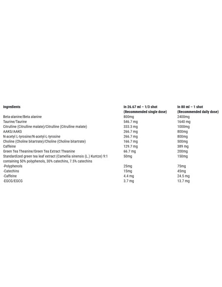 Mad Kong Pre-Workout Shot