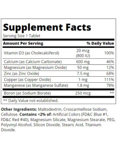 Calcium 600 + D3 + Minerals 2