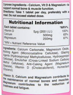 Calcium Magnesium with Vitamin D3 2