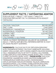 Ca/Zn/MG | Calcium Magnesium Zinc Formula 2