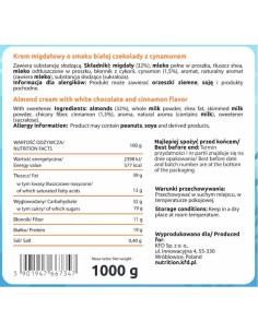 Almond Cream In White Chocolate -amp, Cinnamon 2