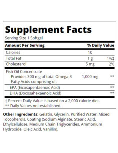 Fish Oil 1000 mg Reflux Free 2