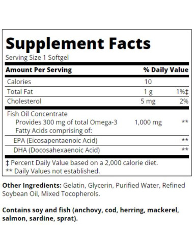Fish Oil 1000 mg