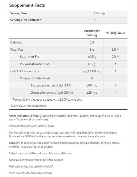Omega-3 Enteric Coated