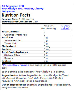 Kre-Alkalyn EFX Powder 2