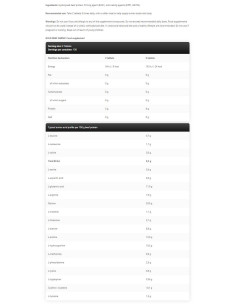 GOLD Beef Amino | High Potency Amino Acid Blend 2