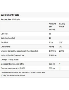 Ultra Omega 3-D with Vitamin D-3 2
