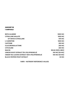 Fat Killer 2 in 1 Shot / Thermogenic Pre-Workout 2