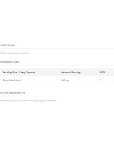 Black Cohosh Root 540mg 2