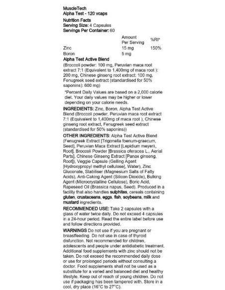Alpha Test | Testosterone Support