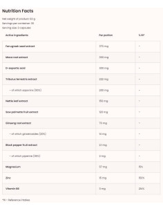 Testo Extreme | with Maca, Fenugreek -amp, Tribulus 2