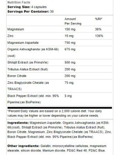 Test Support | with Ashwagandha -amp, Shilajit 2
